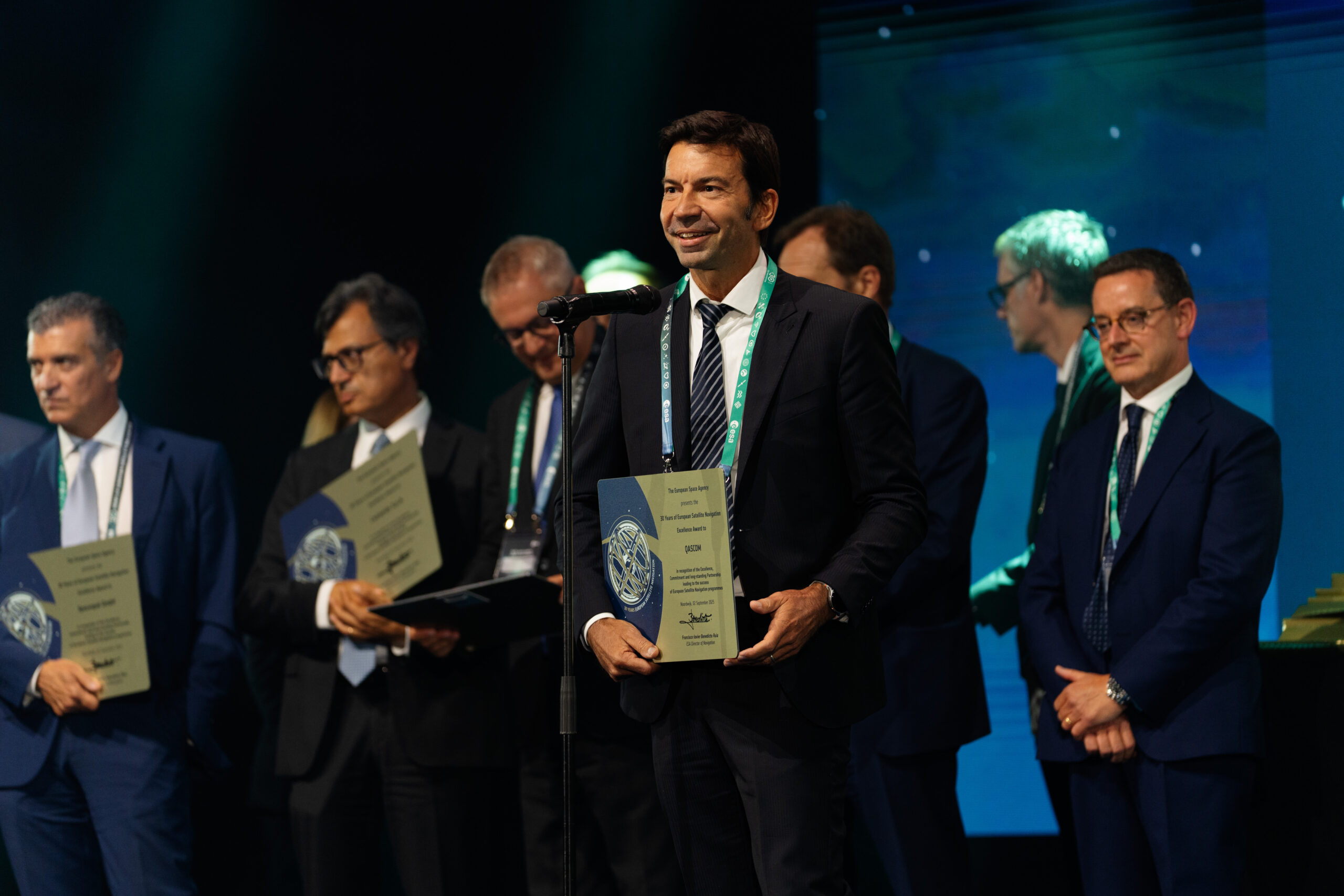 Qascom Recognized at ESA’s 30-Year European Satellite Navigation Celebration